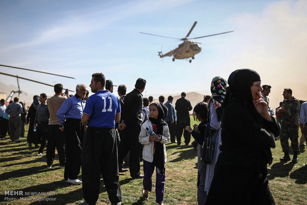 İran’daki deprem sonrası hasardan kareler
