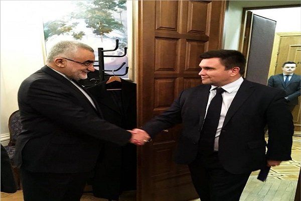 Iran’s parliamentary delegation meet Ukrainian foreign minister