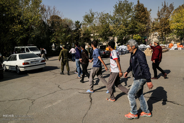 طرح امنیت و انضباط اجتماعی پلیس تهران کلید خورد