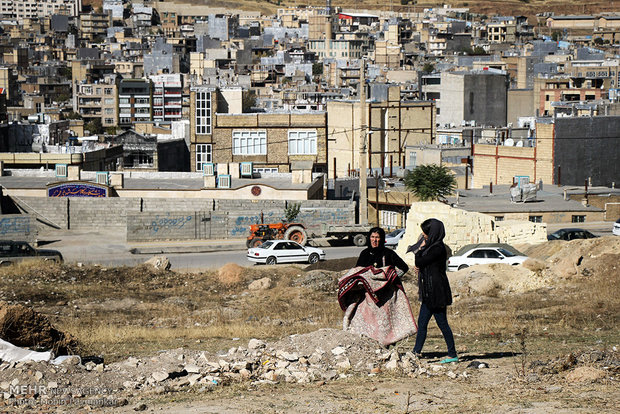 زلزله زدگان شهرستان جوانرود