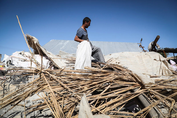 موکب‌داران اربعین برای خدمت به زلزله زدگان «یا حسین» گفتند