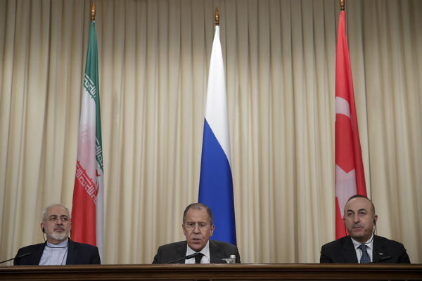 Foreign ministers of Iran, Russia, Turkey meet in Antalya