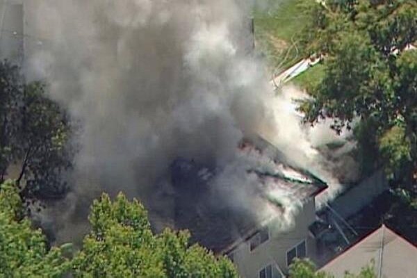 آتش سوزی در سن خوزه کالیفرنیا
