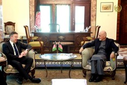 دیدار اشرف غنی با نماینده ویژه آلمان در امور افغانستان و پاکستان
