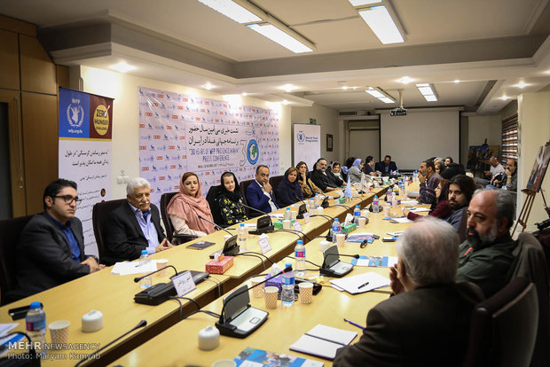 Presser of 30 years of WFP presence in Iran