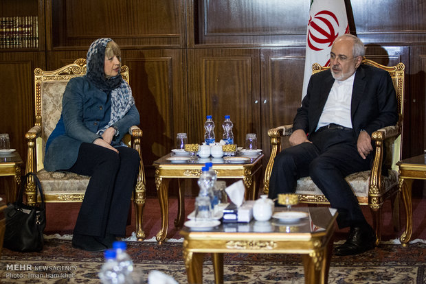 FM Zarif, EU’s Schmid meet in Tehran 