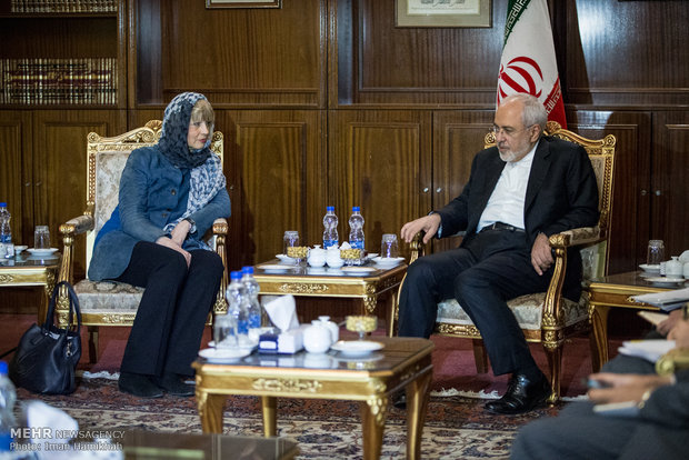 FM Zarif, EU’s Schmid meet in Tehran 