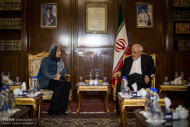 FM Zarif, EU’s Schmid meet in Tehran 