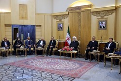 الرئيس الإيراني: قواعد الإرهاب انهارت في العراق وسوريا