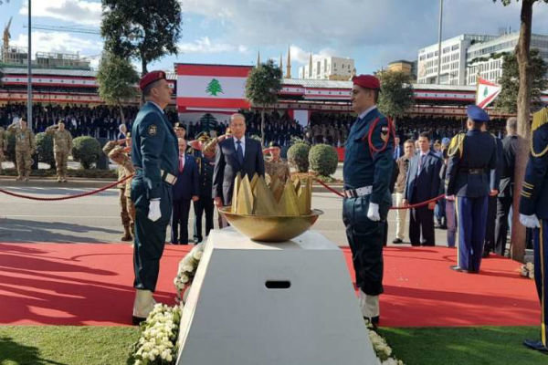 برگزاری مراسم سالروز استقلال لبنان با حضور سعد الحریری