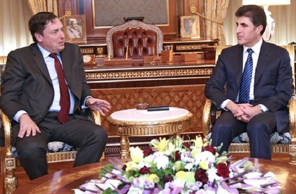 بریتانیا نامه‌یه‌کی بۆ نێچیرڤان بارزانی نارد