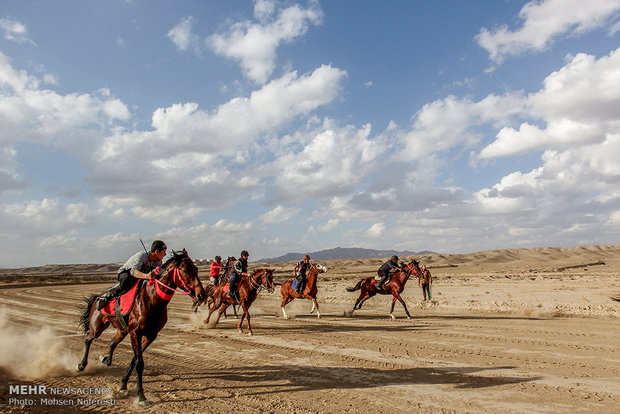 بطولة سباق الخيل بمحافظة خراسان شرقي ايران