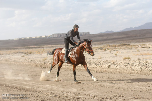 بطولة سباق الخيل بمحافظة خراسان شرقي ايران