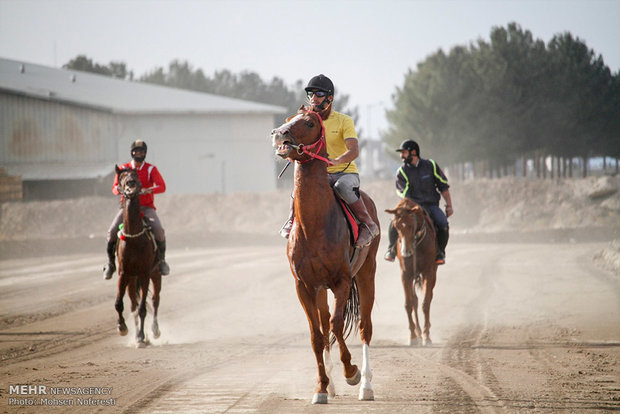 بطولة سباق الخيل بمحافظة خراسان شرقي ايران