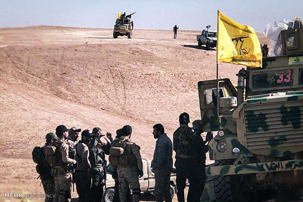 حركة النجباء تباشر بتطهير الاراضي العراقية من دنس داعش