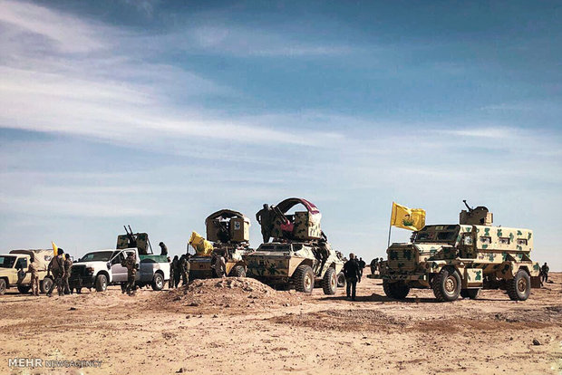 حركة النجباء تباشر بتطهير الاراضي العراقية من دنس داعش
