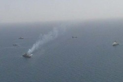VIDEO: Footage of Iranian Navy vessel's mishap