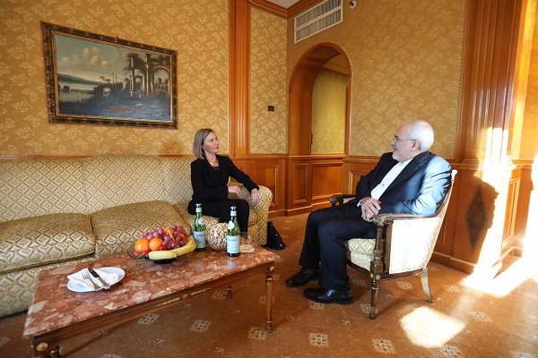 VIDEO: Zarif, Mogherini hold talks in Rome 