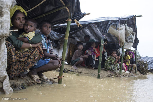 Bangladeş'te yaşayan Rohingya Müslümanlarından kareler