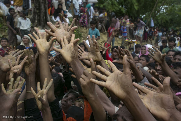 Bangladeş'te yaşayan Rohingya Müslümanlarından kareler