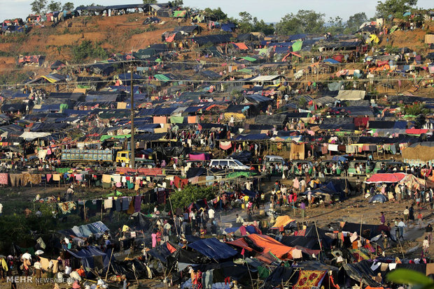 Bangladeş'te yaşayan Rohingya Müslümanlarından kareler