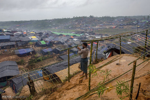 Bangladeş'te yaşayan Rohingya Müslümanlarından kareler