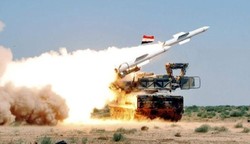 Syrian air defenses shoot down several Israeli rockets