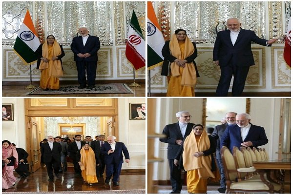 Iranian, Indian FMs vow to expand ties