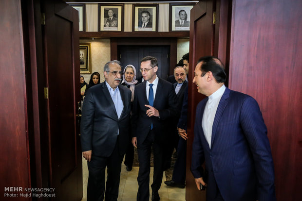 Iranian, Hungarian economy ministers meet in Tehran 