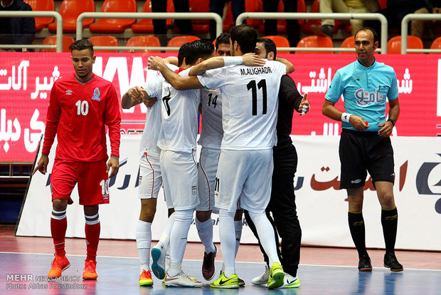 Iran wins over Kazakhstan at Isfahan Futsal Tourney