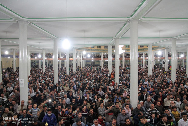 بزرگترین مولودی خوانی کشور