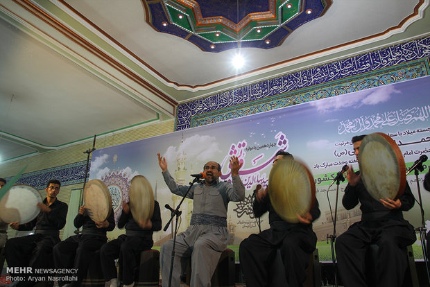 بزرگترین مولودی خوانی کشور