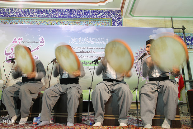 بزرگترین مولودی خوانی کشور