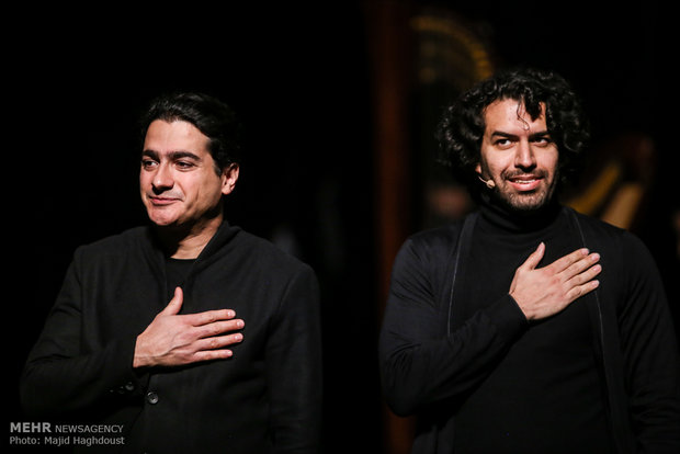 Iranian vocalists' triple performance