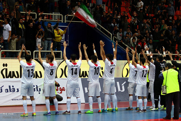 المنتخب الايراني لكرة الصالات يتوج بطلا للمرة 12 