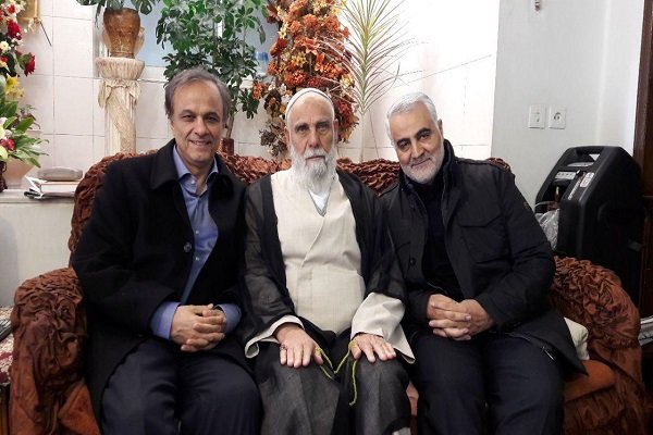 فرمانده نیروی قدس سپاه با آیت الله جعفری دیدار کرد