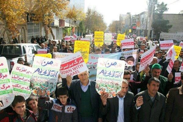 راهپیمایی ضداستکباری در کهگیلویه و بویراحمد برگزار شد