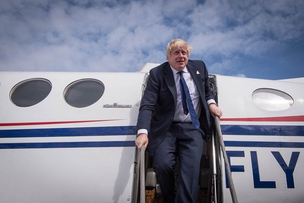 UK FM lands in Tehran