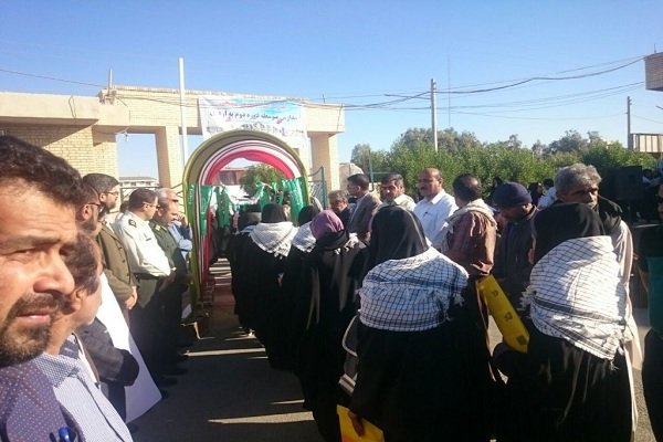 کاروان دانش آموزان دختر چابهاری به اردوی راهیان نور اعزام شد