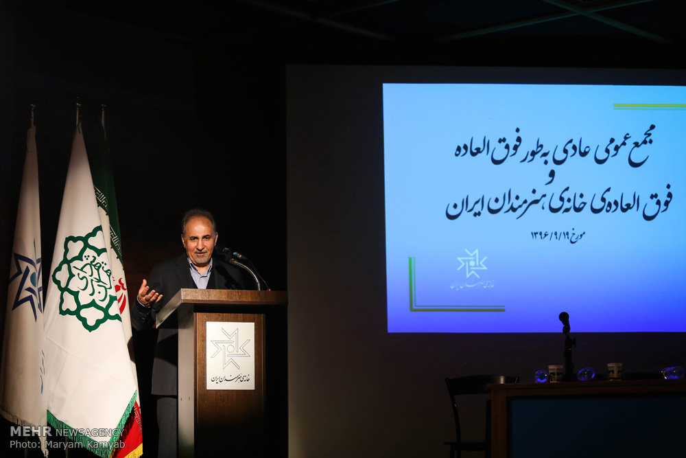 بازدید شهردار تهران از خانه هنرمندان