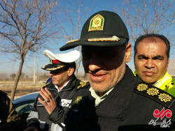 حضور پلیس راه استان کرمانشاه در نقاط حادثه خیز طی طرح زمستانی