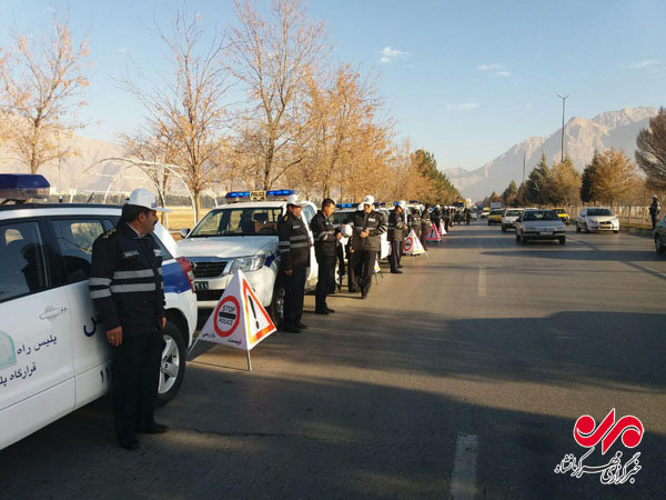 طرح زمستانی پلیس راه از امروز در استان کرمانشاه آغاز شد