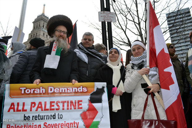 Rallies in Canada against Israeli-only Jerusalem