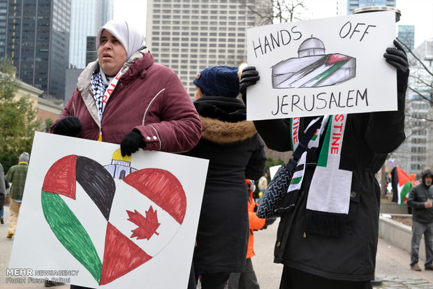 Rallies in Canada against Israeli-only Jerusalem