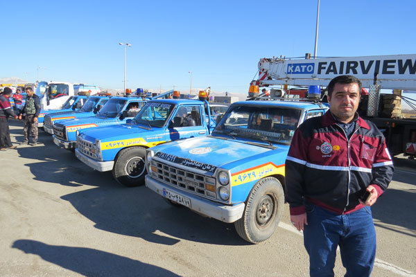 امداد خودرو با ۹۵ دستگاه خودرودر طرح زمستانی قزوین مشارکت می کند