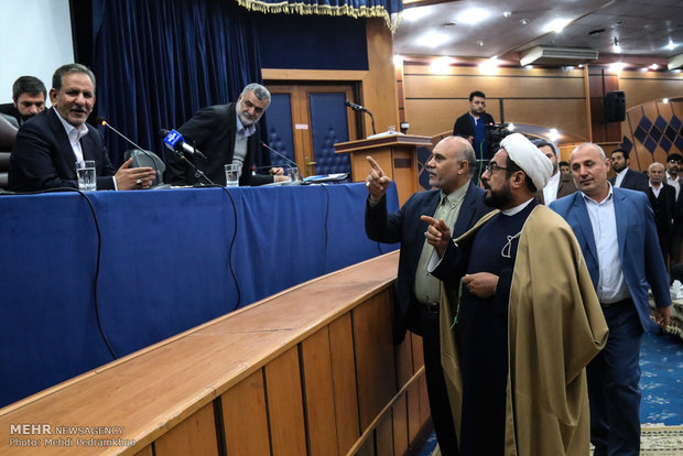 تدشين مصنعين للفولاذ في خوزستان بحضور جهانغيري