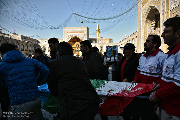 تشییع کوهنوردان جان باخته‌ در بهمن اشترانکوه