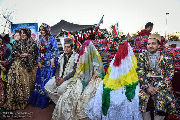 Qashqai traditional wedding ceremony in Shiraz