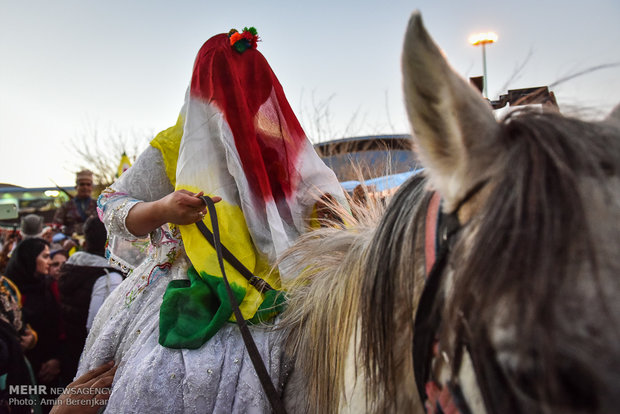 Qashqai traditional wedding ceremony in Shiraz