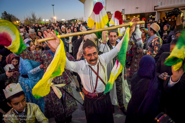 Qashqai traditional wedding ceremony in Shiraz